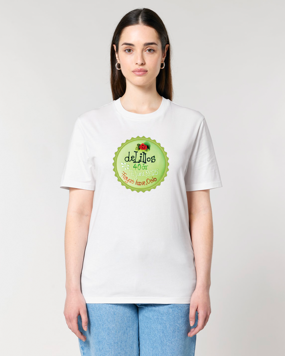 40-ÅR T-skjorte lørdag